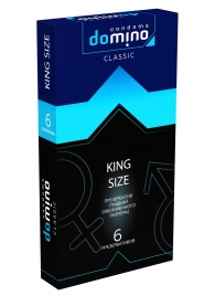 Презервативы увеличенного размера DOMINO Classic King size - 6 шт. - Domino - купить с доставкой в Калуге