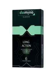 Презервативы с пролонгирующим эффектом DOMINO Classic Long action - 6 шт. - Domino - купить с доставкой в Калуге