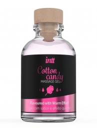 Массажный гель с согревающим эффектом Cotton Candy - 30 мл. - INTT - купить с доставкой в Калуге