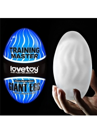 Мастурбатор-яйцо Giant Egg Climax Spirals Edition - Lovetoy - в Калуге купить с доставкой