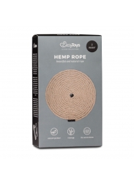 Пеньковая веревка для связывания Hemp Rope - 5 м. - Easy toys - купить с доставкой в Калуге