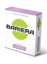 Классические презервативы Bariera Classic - 3 шт. - Bariera - купить с доставкой в Калуге