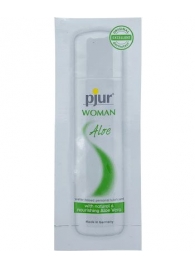 Лубрикант на водной основе pjur WOMAN Aloe - 2 мл. - Pjur - купить с доставкой в Калуге