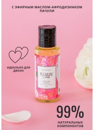 Массажное масло Pleasure Lab Delicate с ароматом пиона и пачули - 50 мл. - Pleasure Lab - купить с доставкой в Калуге