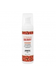 Разогревающее массажное масло  с ароматом клубники Gourmet Strawberry - 50 мл. - Exsens - купить с доставкой в Калуге