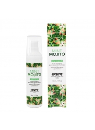 Разогревающее массажное масло с ароматом мохито Gourmet Mint Mojito - 50 мл. - Exsens - купить с доставкой в Калуге