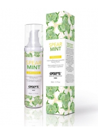 Разогревающее массажное масло Gourmet Spearmint Organic с органическими ингредиентами - 50 мл. - Exsens - купить с доставкой в Калуге