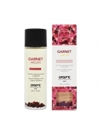 Органическое массажное масло GARNET ARGAN - 100 мл. - Exsens - купить с доставкой в Калуге