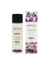 Органическое массажное масло AMETHYST SWEET ALMOND - 100 мл. - Exsens - купить с доставкой в Калуге