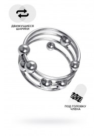 Большое металлическое кольцо под головку пениса - ToyFa - купить с доставкой в Калуге