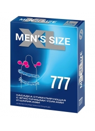 Стимулирующая насадка на пенис MEN SIZE 777 - Sitabella - в Калуге купить с доставкой