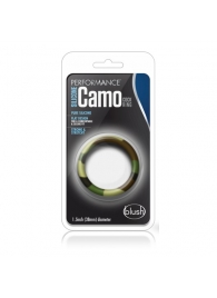 Эрекционное кольцо камуфляжной расцветки Silicone Camo Cock Ring - Blush Novelties - в Калуге купить с доставкой