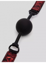 Кляп-шар на двусторонних ремешках Reversible Silicone Ball Gag - Fifty Shades of Grey - купить с доставкой в Калуге