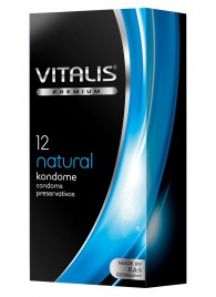 Классические презервативы VITALIS PREMIUM natural - 12 шт. - Vitalis - купить с доставкой в Калуге