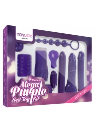 Эротический набор Toy Joy Mega Purple - Toy Joy - купить с доставкой в Калуге