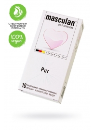 Супертонкие презервативы Masculan Pur - 10 шт. - Masculan - купить с доставкой в Калуге