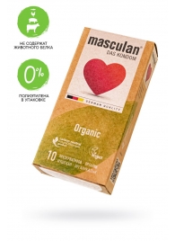 Экологически чистые презервативы Masculan Organic - 10 шт. - Masculan - купить с доставкой в Калуге