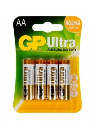 Батарейки алкалиновые GP Ultra Alkaline AA/LR6 - 4 шт. - Элементы питания - купить с доставкой в Калуге