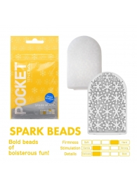 Карманный мастурбатор Spark Beads - Tenga - в Калуге купить с доставкой