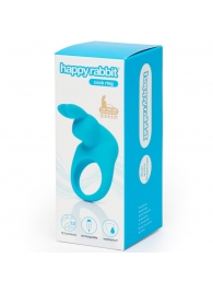 Голубое эрекционное виброкольцо Happy Rabbit Rechargeable Rabbit Cock Ring - Happy Rabbit - в Калуге купить с доставкой