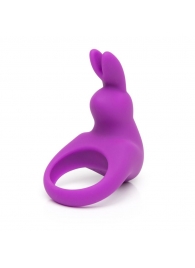 Фиолетовое эрекционное виброкольцо Happy Rabbit Rechargeable Rabbit Cock Ring - Happy Rabbit - в Калуге купить с доставкой