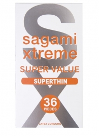 Ультратонкие презервативы Sagami Xtreme Superthin - 36 шт. - Sagami - купить с доставкой в Калуге