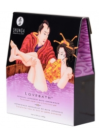 Соль для ванны Lovebath Sensual lotus, превращающая воду в гель - 650 гр. - Shunga - купить с доставкой в Калуге