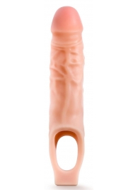 Телесная насадка на пенис 9 Inch Cock Sheath Extender - 22,2 см. - Blush Novelties - в Калуге купить с доставкой