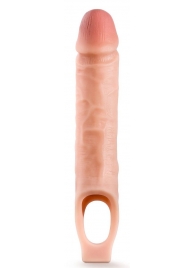 Телесная насадка на пенис 10 Inch Cock Sheath Extender - 25 см. - Blush Novelties - в Калуге купить с доставкой