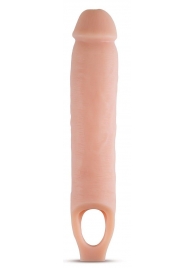 Телесная насадка на пенис 11.5 Inch Cock Sheath Penis Extender - 29,2 см. - Blush Novelties - в Калуге купить с доставкой