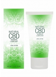 Лубрикант с пролонгирующим эффектом Natural CBD Numbing Lubricant - 50 мл. - Shots Media BV - купить с доставкой в Калуге