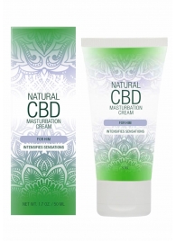 Крем для мастурбации для мужчин Natural CBD Masturbation Cream For Him - 50 мл. - Shots Media BV - купить с доставкой в Калуге