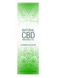 Массажное масло Natural CBD Massage Oil - 50 мл. - Shots Media BV - купить с доставкой в Калуге