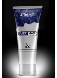 Силиконовая гель-смазка FLIRT MAGIC Ice с лёгким пролонгирующим эффектом - 75 мл. - Sitabella - купить с доставкой в Калуге