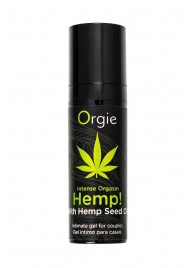 Возбуждающий интимный гель для пар ORGIE Hemp Intense Orgasm - 15 мл. - ORGIE - купить с доставкой в Калуге
