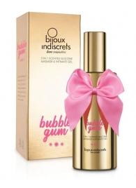 Гель с ароматом жвачки Bubblegum 2-in-1 Scented Silicone Massage And Intimate Gel - 100 мл. - Bijoux Indiscrets - купить с доставкой в Калуге