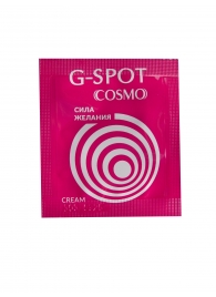 Стимулирующий интимный крем для женщин Cosmo G-spot - 2 гр. - Биоритм - купить с доставкой в Калуге