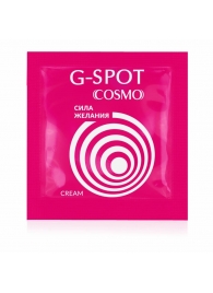 Стимулирующий интимный крем для женщин Cosmo G-spot - 2 гр. - Биоритм - купить с доставкой в Калуге