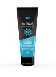 Лубрикант на водной основе Ice Black с ледяным эффектом - 50 мл. - INTT - купить с доставкой в Калуге