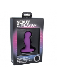 Фиолетовая вибровтулка Nexus G-Play+ M - Nexus Range - в Калуге купить с доставкой