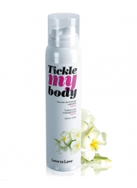 Массажная хрустящая пенка Tickle My Body Monoi с ароматом моной - 150 мл. - Love to Love - купить с доставкой в Калуге