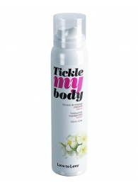 Массажная хрустящая пенка Tickle My Body Monoi с ароматом моной - 150 мл. - Love to Love - купить с доставкой в Калуге
