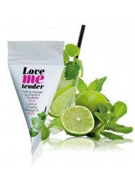 Съедобное согревающее массажное масло Love Me Tender Mojito с ароматом мохито - 10 мл. - Love to Love - купить с доставкой в Калуге