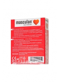 Презервативы Masculan Sensitive plus - 3 шт. - Masculan - купить с доставкой в Калуге