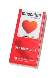 Презервативы Masculan Sensitive plus - 10 шт. - Masculan - купить с доставкой в Калуге