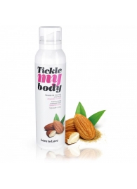 Массажная хрустящая пенка Tickle My Body Sweet Almonds с ароматом миндаля - 150 мл. - Love to Love - купить с доставкой в Калуге