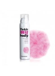 Массажная хрустящая пенка Tickle My Body Cotton Candy с ароматом сладкой ваты - 150 мл. - Love to Love - купить с доставкой в Калуге