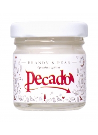 Массажная свеча Brandy   Pear - 35 мл. - Pecado - купить с доставкой в Калуге