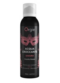 Хрустящая пенка для массажа Orgie Acqua Croccante Sakura с ароматом сакуры - 150 мл. - ORGIE - купить с доставкой в Калуге