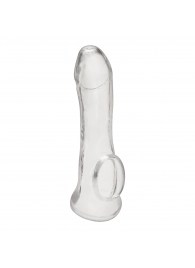 Прозрачная насадка на пенис Transparent Penis Enhancing Sleeve Extension - 15,9 см. - BlueLine - в Калуге купить с доставкой